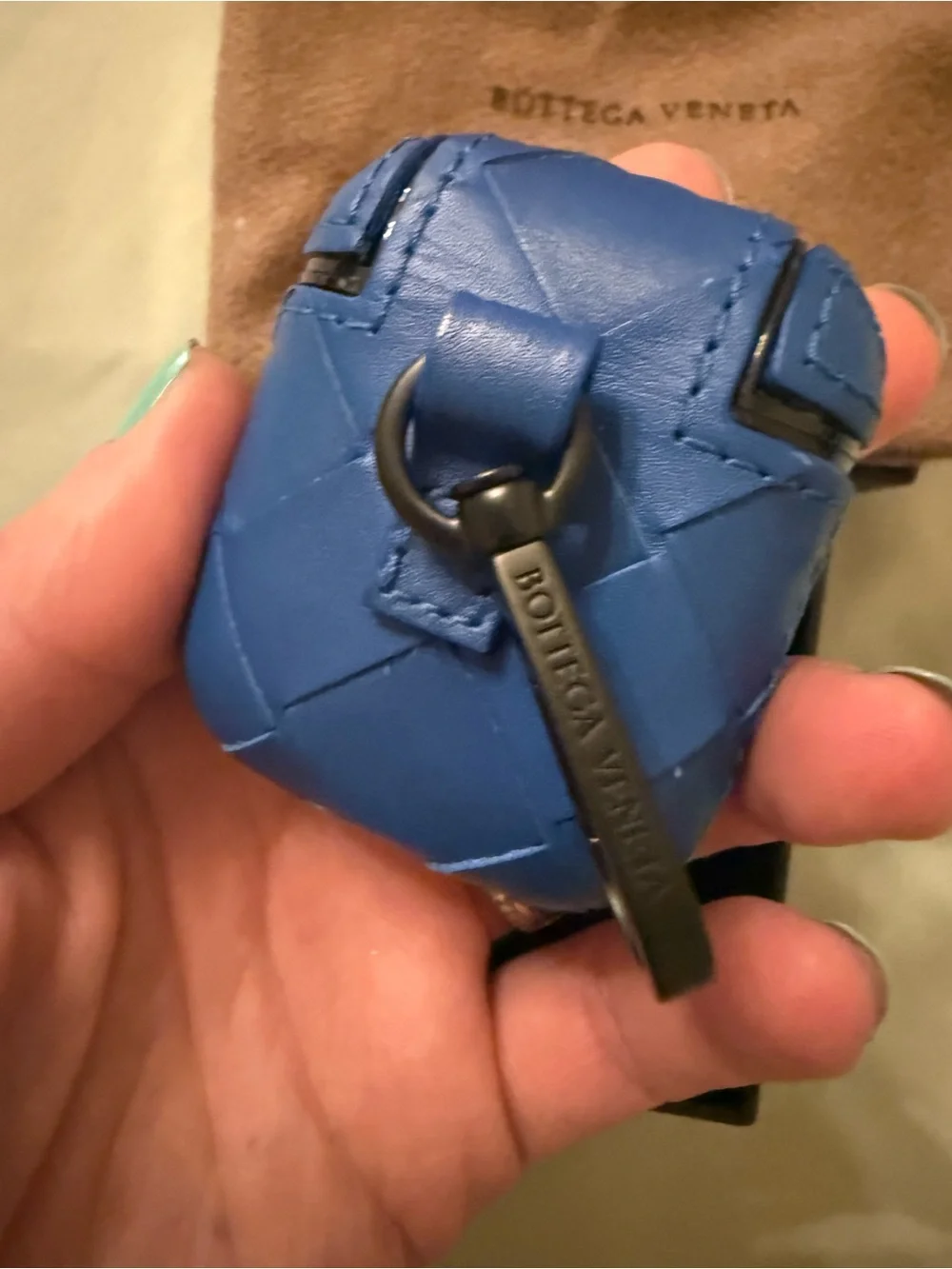 Bottega Veneta Air Pod Case w/ box & dusty